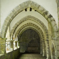 SN-08-03: Holy Sprit Chapel Interior, Roncesvalles, Via Turonensis, Navarra, Spain